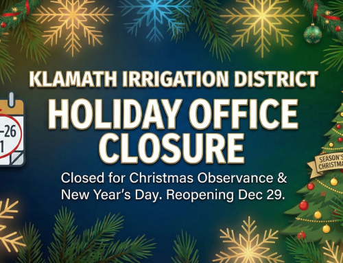 Holiday Office Closure & Season’s Greetings